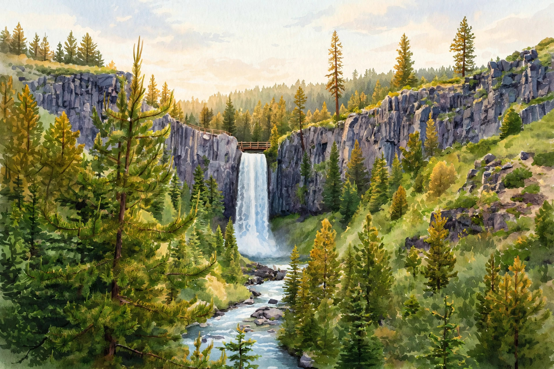 Tumalo Falls